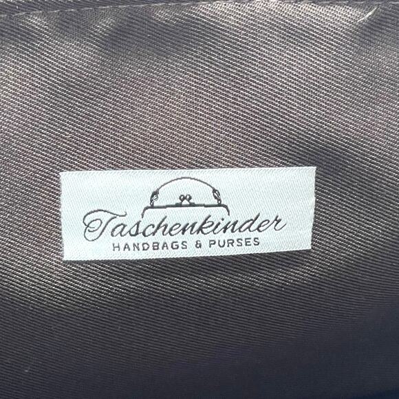 Taschenkinder Big Aurelie Leather Kisslock Frame Bag (Red) - Picture 10 of 12